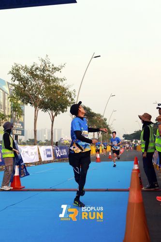 Race photo from ISOPlus Run 2024 Jakarta
