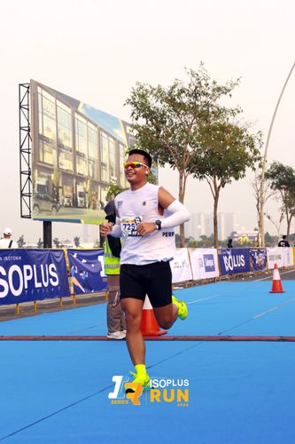 Race photo from ISOPlus Run 2024 Jakarta
