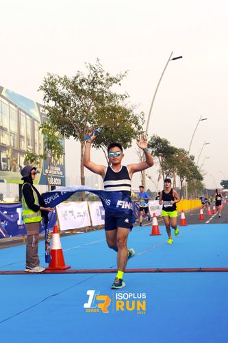 Race photo from ISOPlus Run 2024 Jakarta