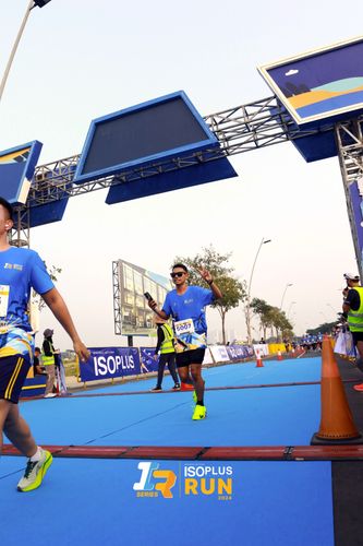 Race photo from ISOPlus Run 2024 Jakarta