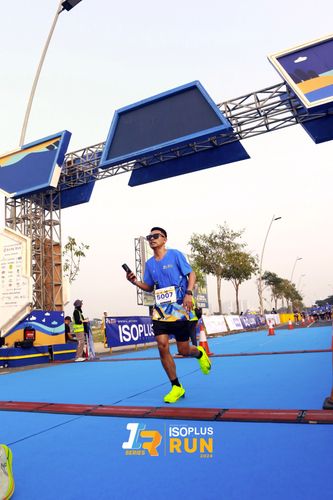 Race photo from ISOPlus Run 2024 Jakarta