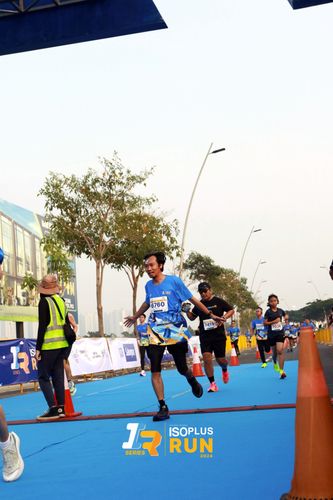 Race photo from ISOPlus Run 2024 Jakarta