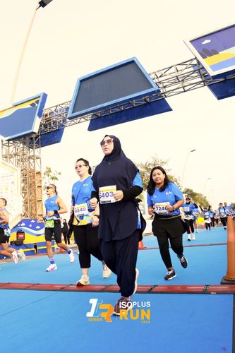 Race photo from ISOPlus Run 2024 Jakarta