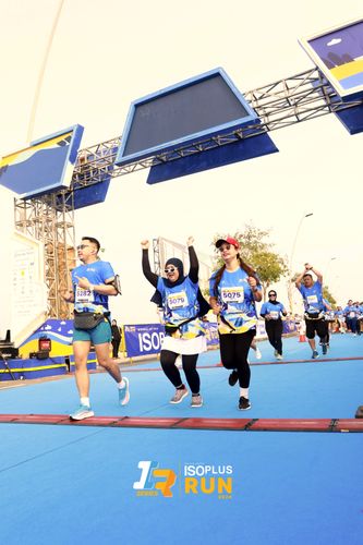 Race photo from ISOPlus Run 2024 Jakarta
