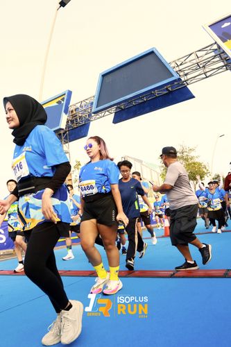 Race photo from ISOPlus Run 2024 Jakarta