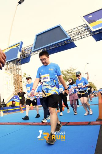 Race photo from ISOPlus Run 2024 Jakarta