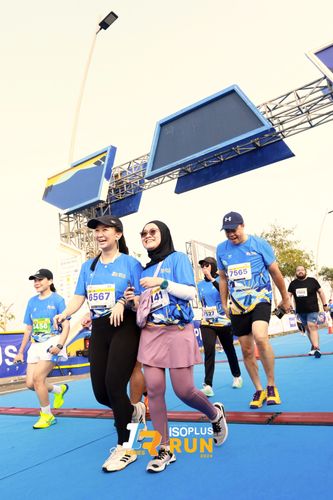 Race photo from ISOPlus Run 2024 Jakarta