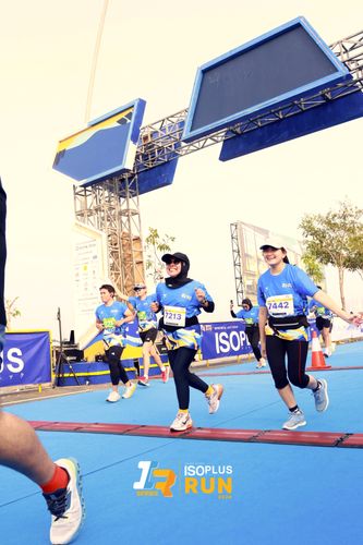 Race photo from ISOPlus Run 2024 Jakarta