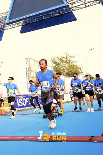 Race photo from ISOPlus Run 2024 Jakarta