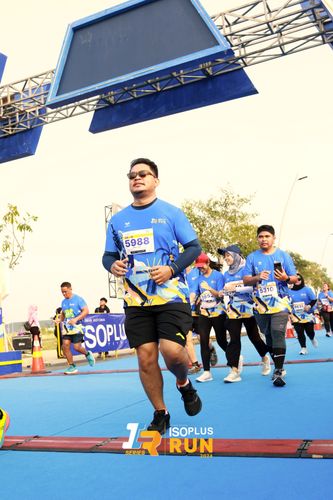 Race photo from ISOPlus Run 2024 Jakarta