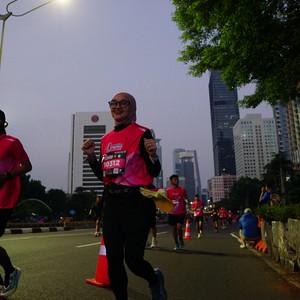 Race photo from SMARTFREN RUN 2026