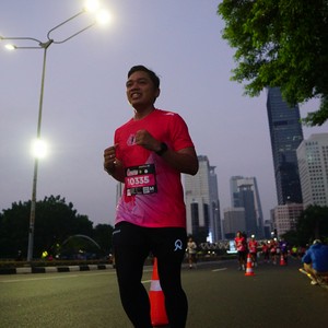 Race photo from SMARTFREN RUN 2026