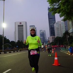 Race photo from SMARTFREN RUN 2026