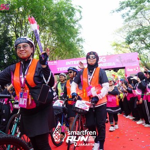 Race photo from SMARTFREN RUN 2026
