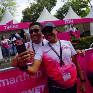 Race photo from SMARTFREN RUN 2026