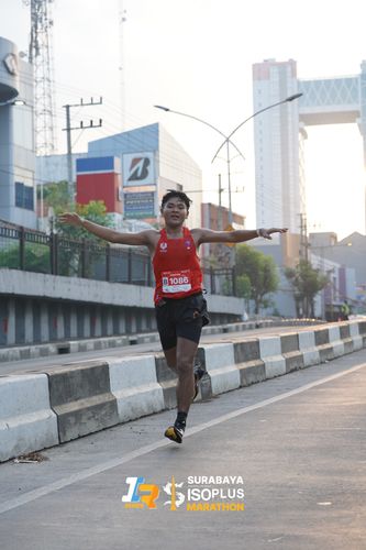 Race photo from SURABAYA ISOPLUS MARATHON 2025