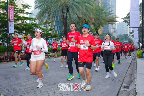 Race photo from ONE RUN 10K 2025