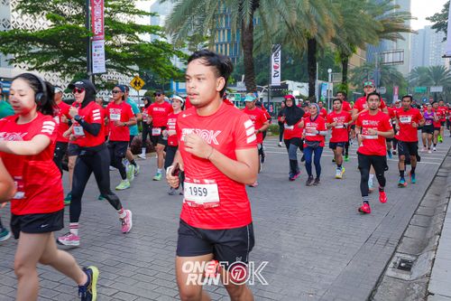 Race photo from ONE RUN 10K 2025