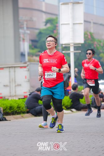 Race photo from ONE RUN 10K 2025