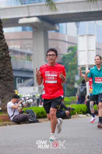 Race photo from ONE RUN 10K 2025