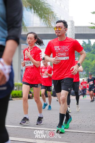 Race photo from ONE RUN 10K 2025