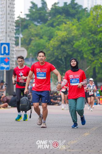 Race photo from ONE RUN 10K 2025