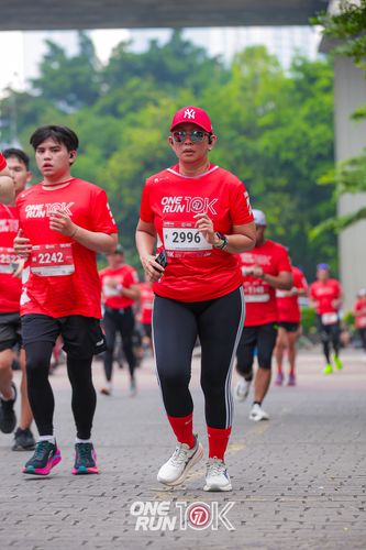Race photo from ONE RUN 10K 2025