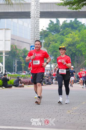Race photo from ONE RUN 10K 2025