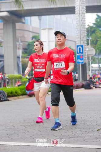Race photo from ONE RUN 10K 2025