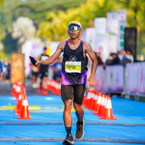 Race photo from BOGORUN 2026