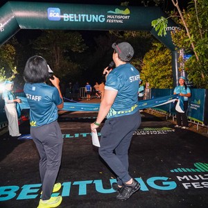 Race photo from Belitung Multisport Festival