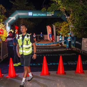 Race photo from Belitung Multisport Festival