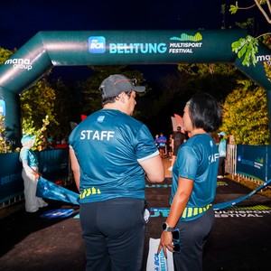Race photo from Belitung Multisport Festival
