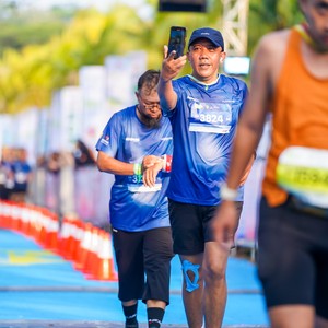 Race photo from BOGORUN 2026