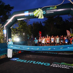 Race photo from Belitung Multisport Festival
