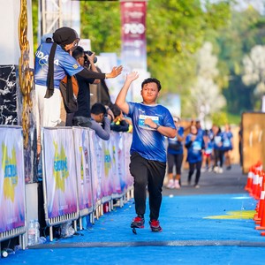 Race photo from BOGORUN 2026