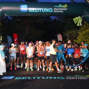 Race photo from Belitung Multisport Festival