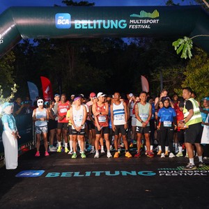 Race photo from Belitung Multisport Festival