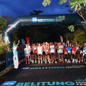 Race photo from Belitung Multisport Festival
