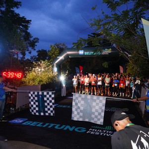 Race photo from Belitung Multisport Festival