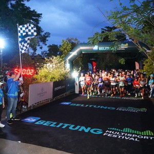 Race photo from Belitung Multisport Festival
