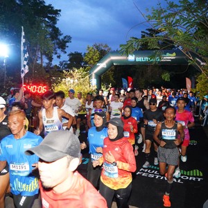 Race photo from Belitung Multisport Festival