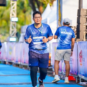 Race photo from BOGORUN 2026