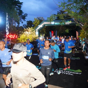 Race photo from Belitung Multisport Festival