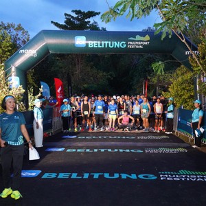 Race photo from Belitung Multisport Festival