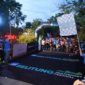 Race photo from Belitung Multisport Festival