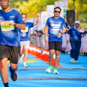 Race photo from BOGORUN 2026