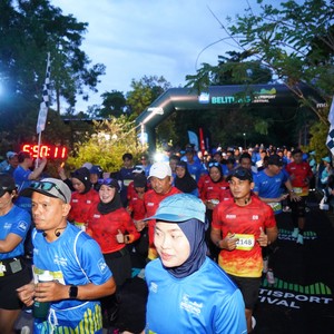 Race photo from Belitung Multisport Festival
