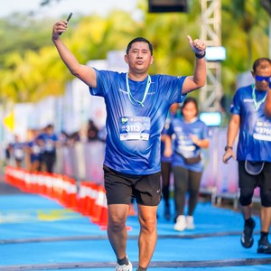 Race photo from BOGORUN 2026