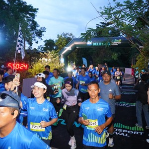 Race photo from Belitung Multisport Festival
